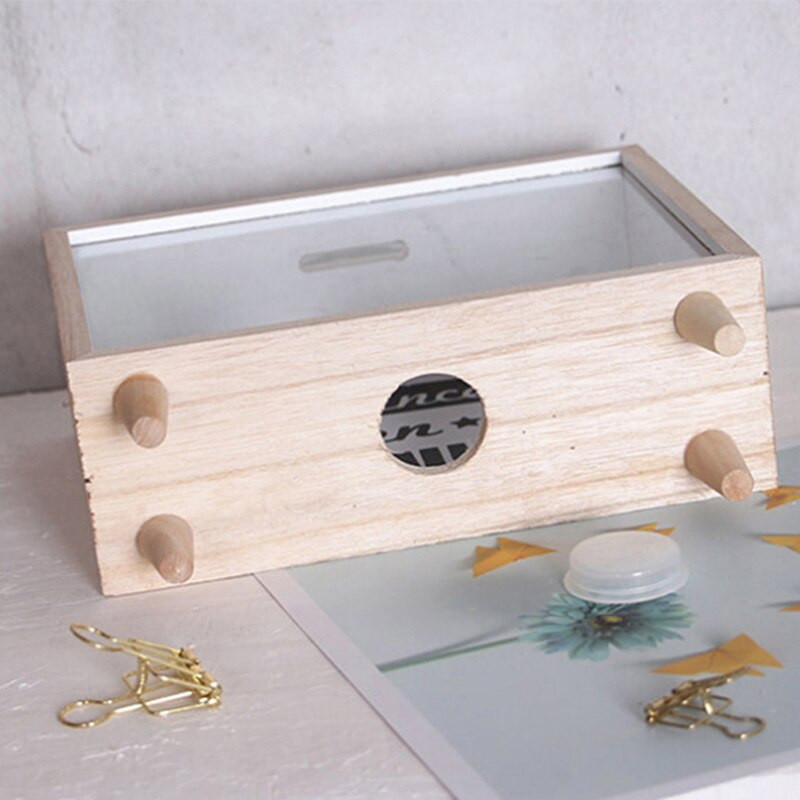 Medinės pinigų banko pinigų dėžutės Piggy Banks Namų dekoro Dovanų Vaikų Pinigų Dėžės