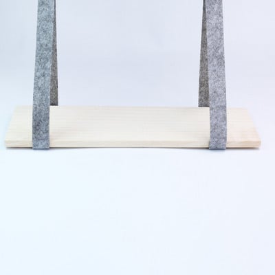 Északi filc, színes fapolcok Lakásdekoráció Fali deszka Dekoráció Gyermekszoba Gyerekruhabolt Vitrin állvány