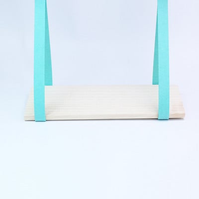 Északi filc, színes fapolcok Lakásdekoráció Fali deszka Dekoráció Gyermekszoba Gyerekruhabolt Vitrin állvány