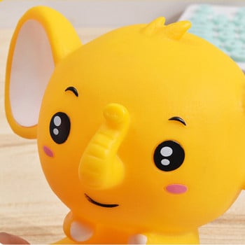 1 PC Cartoon Elephant Piggy Bank Ανθεκτικό στην πτώση Δημιουργικό και πρακτικό δώρο γενεθλίων Piggy Bank Ταμιευτήριο δώρων για την ημέρα των παιδιών