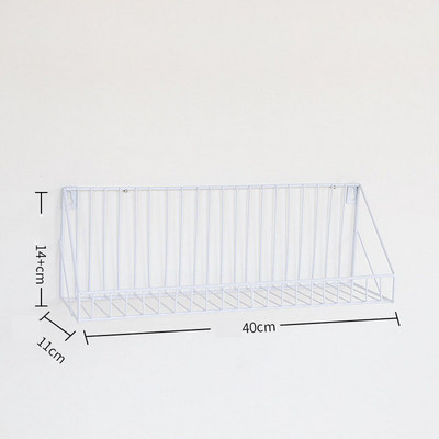 Željezna polica u nordijskom stilu Zidne police Ukrasni stalak za pohranu Polica za dekoraciju sobe Stalak za željezo