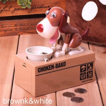 Cute Puppy Dog Piggy Bank Save Money Box Saving Money Pot Κουμπαράς μπορεί Ηλεκτρονικός κουμπαράς Παιδιά Δώρα γενεθλίων για παιδιά