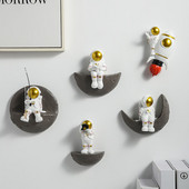 Figurină astronaut Decor pentru perete Cadru Rafturi de perete Accesorii decorative pentru decorarea casei Decor estetic pentru cameră Cadouri agățate