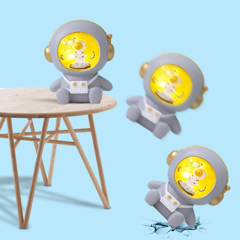 1db aranyos kreatív gyerekek űrhajós malacpersely rajzfilm anime Űrhajós bakelit érme bankjegy malacpersely ajándék pénz Safs for Money