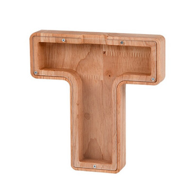 Fából készült angol betűs malacpersely, gyerekeknek ábécé pénzes tégely érme takarékdoboz, dinó állatok pénzes doboza, születésnapi ajándék pénzes bankfiók