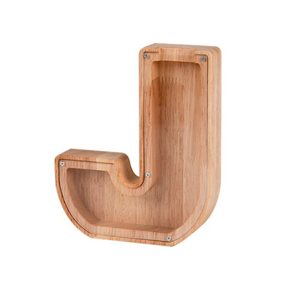 Fából készült angol betűs malacpersely, gyerekeknek ábécé pénzes tégely érme takarékdoboz, dinó állatok pénzes doboza, születésnapi ajándék pénzes bankfiók