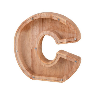 Fából készült angol betűs malacpersely, gyerekeknek ábécé pénzes tégely érme takarékdoboz, dinó állatok pénzes doboza, születésnapi ajándék pénzes bankfiók