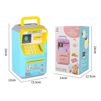 Secret ATM Money Box Coin Moneybox Organizer for Money Electronic Piggy Bank Πλαστικά κουτιά Auntomatic Piggy Bank Παιδιά