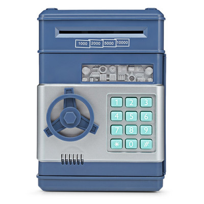 Elektronikus Piggy Bank Takarékpénztár ATM Széf Elektronikus Gyermekeknek Digitális érmék Készpénz Takarékpénztár ATM automata