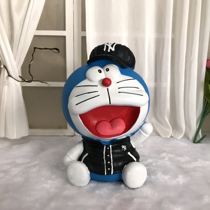 Atsparus kritimui didelis kiaulienos banknotas Kūrybinis mielas animacinis vinilo monetų laikiklis Piggy Bank dekoracijos Vaikiškos dovanos merginai