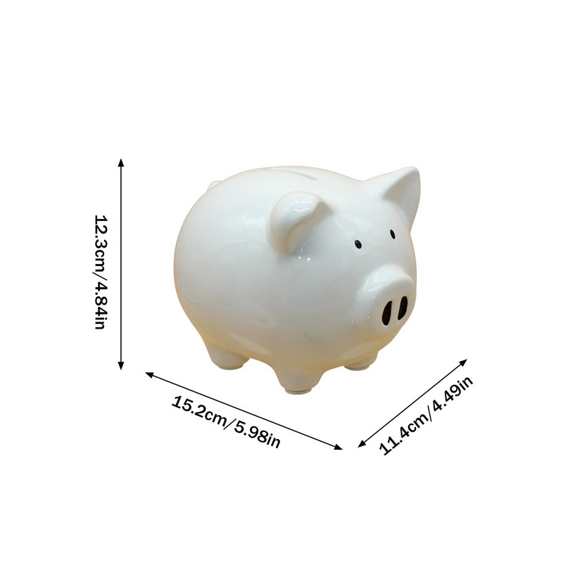 Pușculiță pentru copii Pușculiță pentru copii Pușculiță cu animale din desene animate Pușculiță pentru fete băieți Cutie pentru suveniruri și aniversare