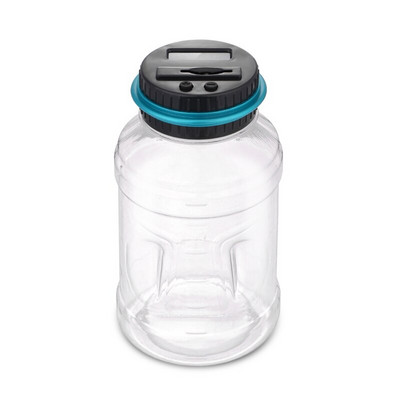 2,5 literes Spaarpot pénzérme Elektronische Digitale LCD Tellen Munt Geld Saving Box Jar Munten Opbergdoos Voor EURO