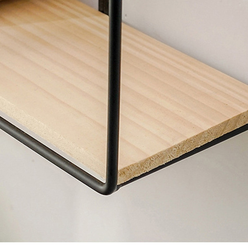 Rafturi de depozitare din lemn de aur, cutie de depozitare agățată pentru decorațiuni, ghiveci de flori, suport de depozitare pentru casă, perete, figurine, rafturi de artizanat