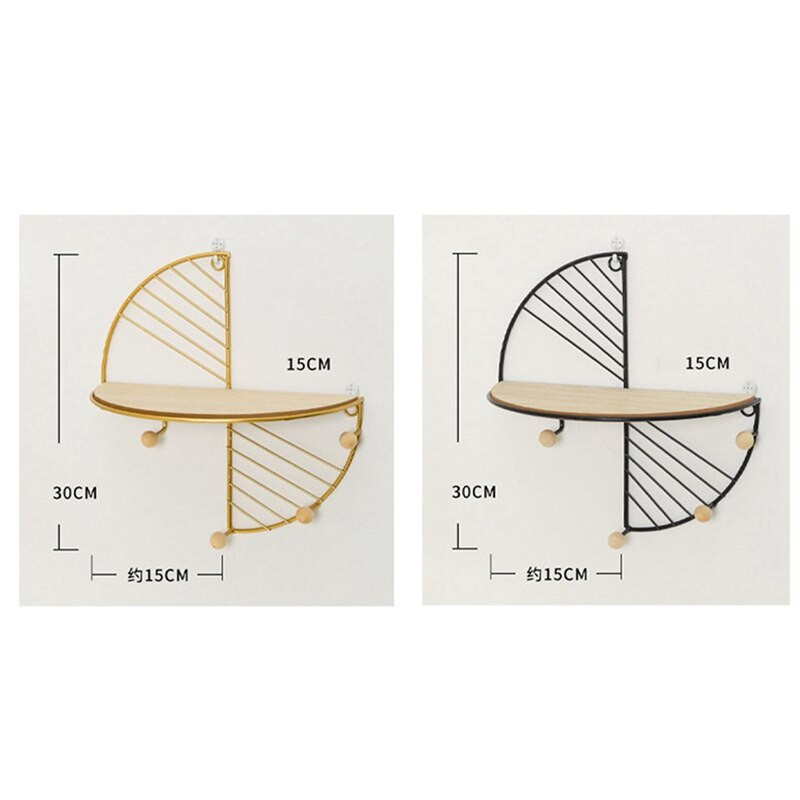 Iron Art Creative Depozitare Raft de afișare Suport de depozitare pentru agățat pe perete Sufragerie Cadru decorativ Camera de zi Birou Accesoriu pentru casă