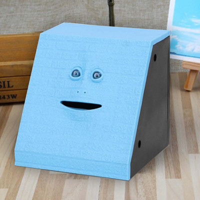 Arcpénz evődoboz bank takarékdoboz érme doboz pénz érme takarékpénztár gyerekeknek Ajándék cukorka gép lakberendezés