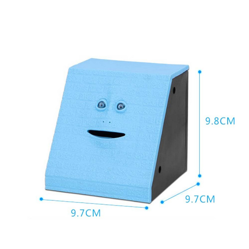 Arcpénz evődoboz bank takarékdoboz érme doboz pénz érme takarékpénztár gyerekeknek Ajándék cukorka gép lakberendezés