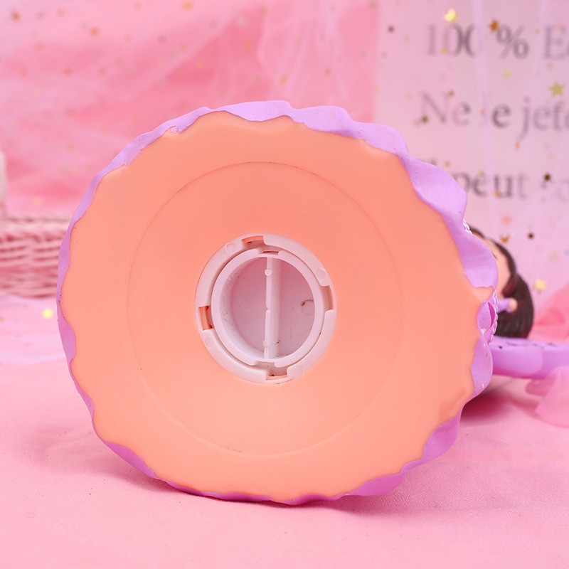 Decor pentru casă Dormitor Drăguț de desene animate Pușculiță Prințesă Pușculiță Unicorn Păpușă Cutie de monede pentru bani Banca de economisire în siguranță Copii Fată Cadou de aniversare