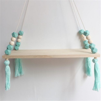 Nordic óvoda és gyerek dekoráció Otthoni tároló polc állvány falra akasztó fajáték modell baba gyerekszoba Artic otthoni kézműves dekoráció