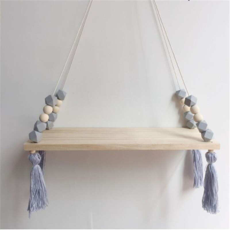 Nordic óvoda és gyerek dekoráció Otthoni tároló polc állvány falra akasztó fajáték modell baba gyerekszoba Artic otthoni kézműves dekoráció