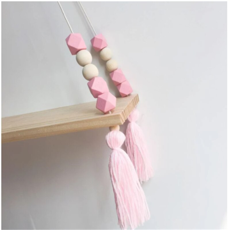 Nordic óvoda és gyerek dekoráció Otthoni tároló polc állvány falra akasztó fajáték modell baba gyerekszoba Artic otthoni kézműves dekoráció