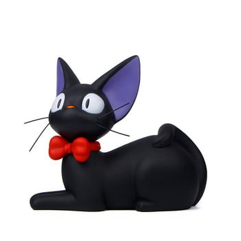 Πλαστική χαριτωμένη γάτα Piggy Bank Black Cat Jiji Χρηματοκιβώτιο χρηματοκιβωτίου νομισμάτων Κουτιά χρημάτων Παιδική τράπεζα Διακοσμήσεις επιτραπέζιου υπολογιστή Χειροτεχνία Δώρο