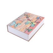 Miniszótár széf tárolódoboz Butterfly Book Secret Biztonsági széfzár ékszerkulcsokhoz Értékek elrejtve