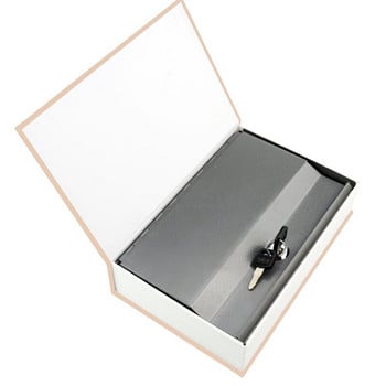 Μίνι λεξικό Safe Box Storage Box Butterfly Book Secret Lock Security for Jewellery Key Valuableshidden