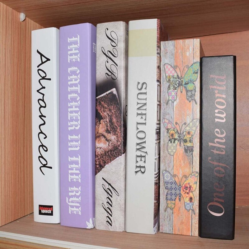 Miniszótár széf tárolódoboz Butterfly Book Secret Biztonsági széfzár ékszerkulcsokhoz Értékek elrejtve