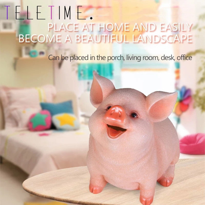 Nauja kiaulytė, kiaulytė, buities reikmenys vaikams žaislai pinigų dėžutės animacinių filmų kiaulės formos gimtadienio dovanų monetų saugojimo dėžutė