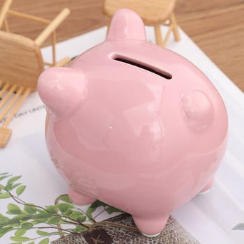 Bankpig Money Saving Box Διακοσμητικό Παιδικό Animalfigurine Αξιολάτρευτο κορίτσι Toyboypiggy Κεραμικό βάζο