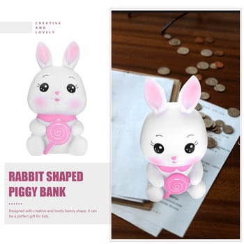 Τραπεζικά χρήματα Piggy Coin Τράπεζες Rabbit Saving Kids Box Animal Bunny Pot Cashjar Παιδικό δώρο Φιγούρα Savings S