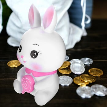 Τραπεζικά χρήματα Piggy Coin Τράπεζες Rabbit Saving Kids Box Animal Bunny Pot Cashjar Παιδικό δώρο Φιγούρα Savings S