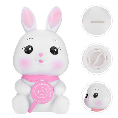 Τραπεζικά χρήματα Piggy Coin Τράπεζες Rabbit Saving Kids Box Animal Bunny Pot Cashjar Παιδικό δώρο Φιγούρα Savings S