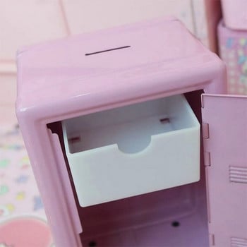 Κωδικός πρόσβασης Kawaii Atm Money Box Ψηφιακά νομίσματα Κατάθεση μετρητών Safe Box Organizer Μίνι ντουλάπι Κουτί αποθήκευσης χρημάτων Δώρο Piggy Bank