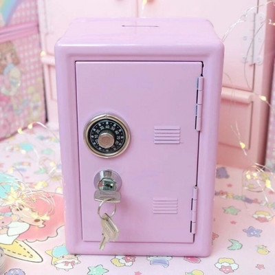 Κωδικός πρόσβασης Kawaii Atm Money Box Ψηφιακά νομίσματα Κατάθεση μετρητών Safe Box Organizer Μίνι ντουλάπι Κουτί αποθήκευσης χρημάτων Δώρο Piggy Bank