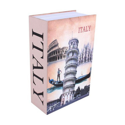 Cutie ascunsă cu blocare colorată, dicționar, carte secretă, siguranță, cutie de depozitare a banilor, numerar, bijuterii, modă nouă