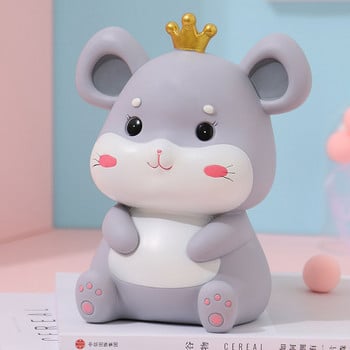 Το Cartoon Mouse Cat Piggy Bank μπορεί να αποθηκεύσει και να πάρει μακριά από Vinyl Cunte Coin Bank Kawaii Money Boxes Δώρο για παιδιά