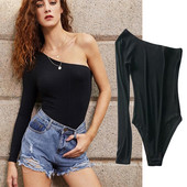 Body casual dama cu o maneca - trei culori
