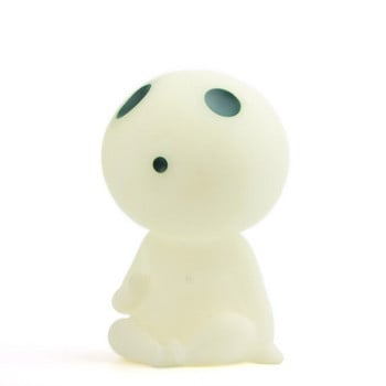 Miyazaki Princess Mononoke Kodama Tree Spirit Figures Studio Ghibli Mini Piggy Bank Toys Collection Model