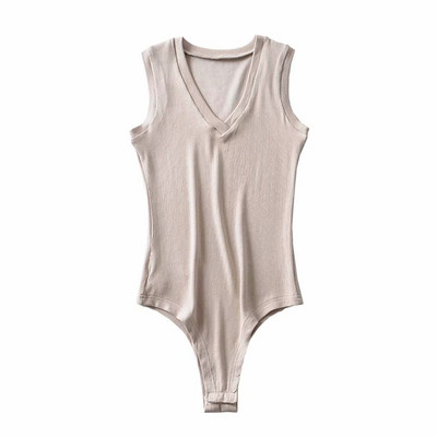 Női V-nyakú body