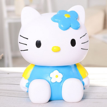 Hello Kitty Piggy Bank for Kids Creative Piggy Bank Cute fashion κούκλα βινυλίου Χρήματα χρηματοκιβώτιο χρηματοκιβώτιο κερμάτων Τράπεζα για κορίτσια