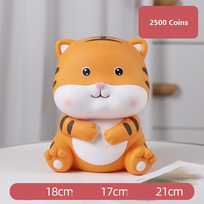 A tigris új éve malacpersely Rajzfilm Kövér tigris malacpersely Pénzdoboz Nappali Hálószoba Asztali díszek