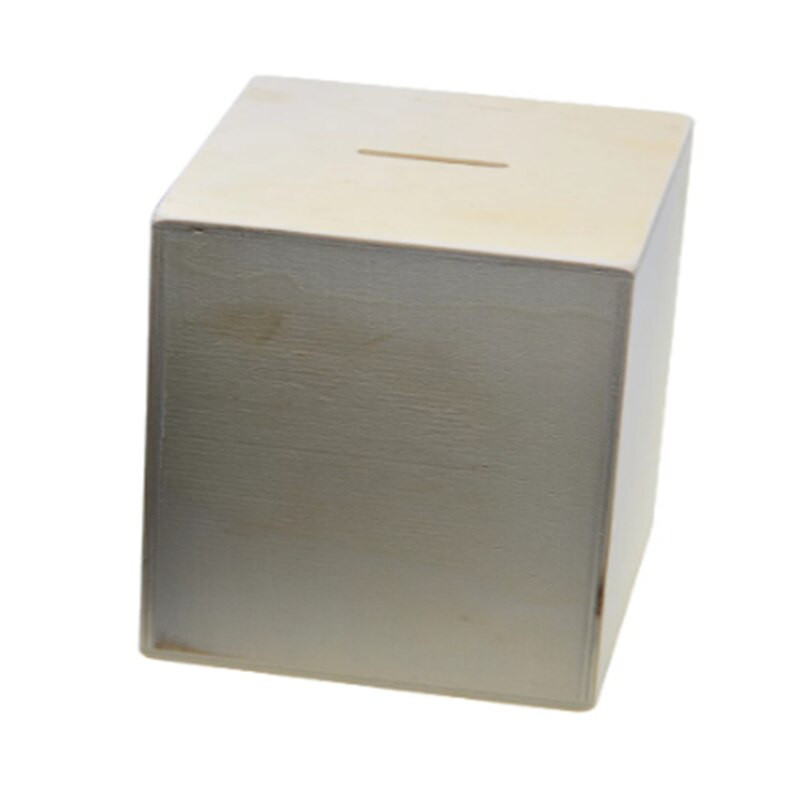 Fából készült malacpersely széf malacpersely takarék Otthon kézzel készített érmetartó takarékdoboz gyerekszoba dekoráció díszek