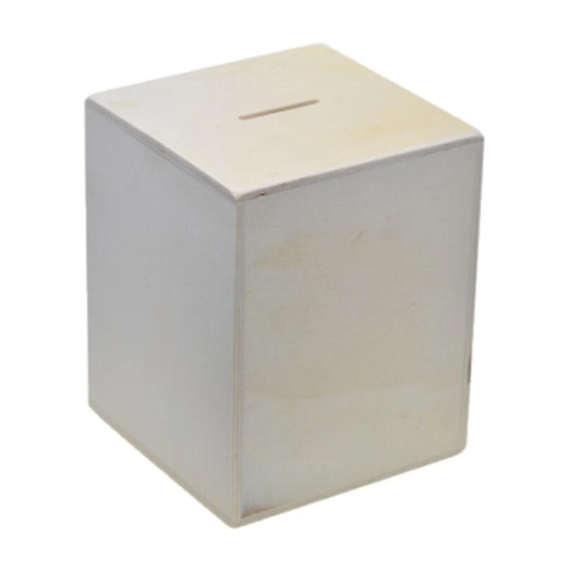 Fából készült malacpersely széf malacpersely takarék Otthon kézzel készített érmetartó takarékdoboz gyerekszoba dekoráció díszek