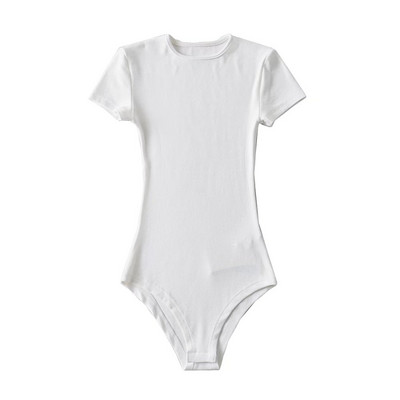 Tiszta női body - rövid ujjú