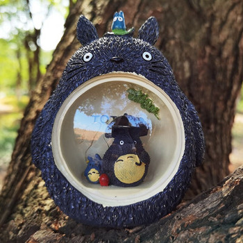 Anime Cartoon Totoro Piggy Bank Χαριτωμένα κουτιά αποθήκευσης νομισμάτων Δημιουργική τυπωμένη ρητίνη Κουτί χρημάτων για το σπίτι Διακόσμηση αξιολάτρευτων κούκλων δώρα για παιδιά