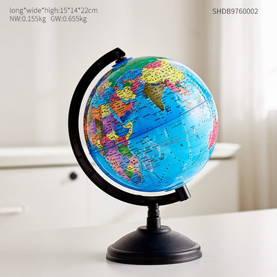 Kreativni globus Kutija s novcem Zabavna kasica-prasica Dječja štedna kutija za novčiće Poklon Dekoracija dnevne sobe Karta svijeta Sef za pohranu novca