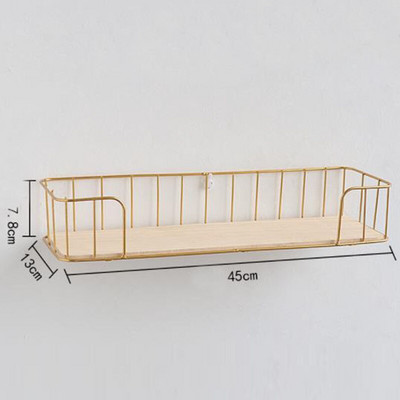 1db fekete horgok vaskeretes tároló állvány Egyszerű fali polc díszek fából készült szoba dekoráció otthoni dekoráció stílusa házőrző