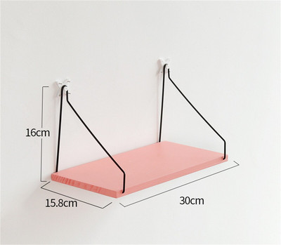 Šiaurės šalių minimalistinio stiliaus dekoratyvinė lentyna medinė sieninė lentyna apdaila sieninė lentyna kambario dekoravimo laikymo lentyna