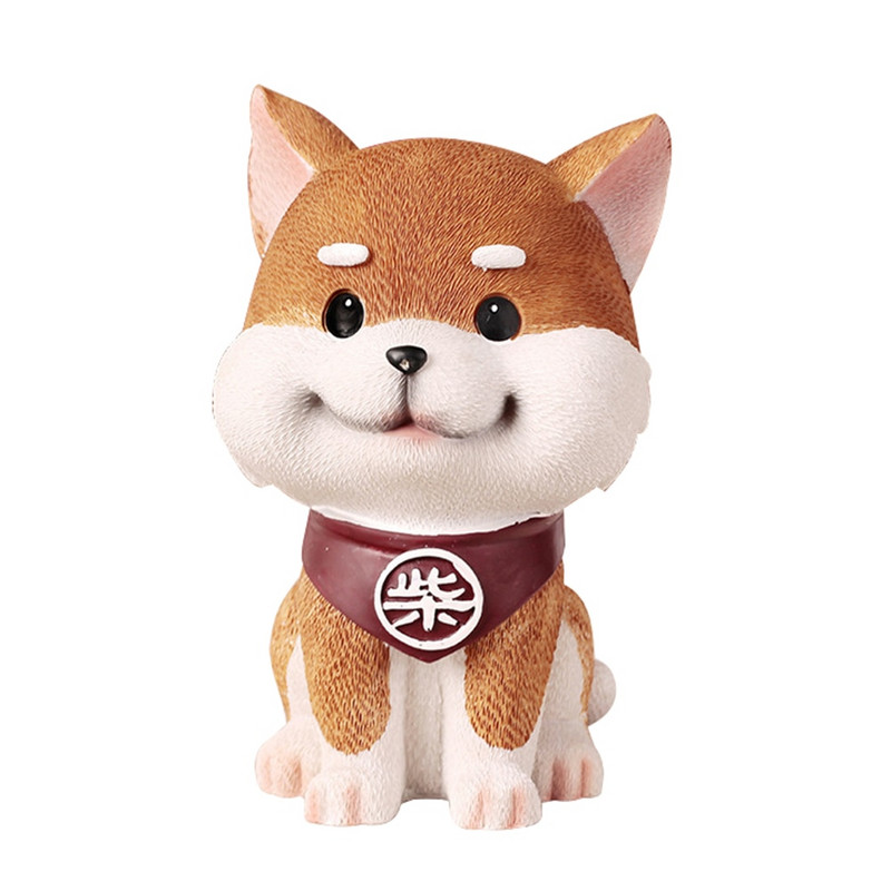 Érme pult Shiba malacpersely Pénz Vicces Aranyos Ajándék Aranyos Gyermek Ajándékok Állatfigurák Kreatív Díszek Ajándékok Játékok